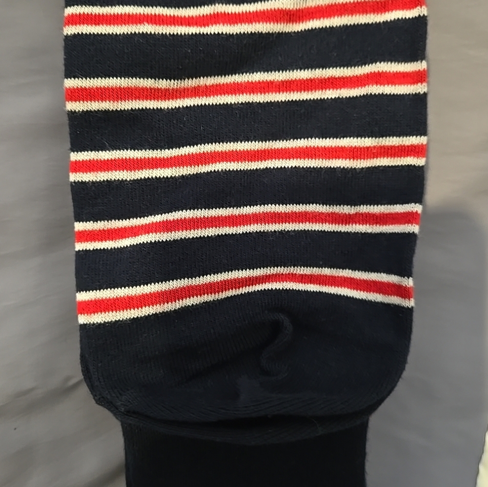 Polo Ralph Lauren Navy Blue Bear Dress Socks,new - Picture 5 of 6